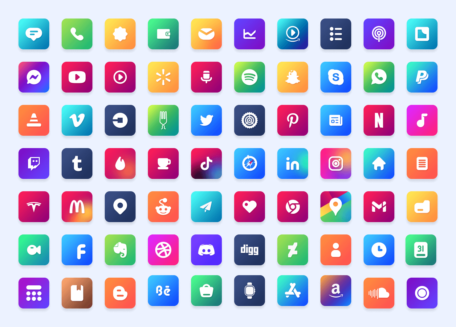 Candy iOS Icon Pack