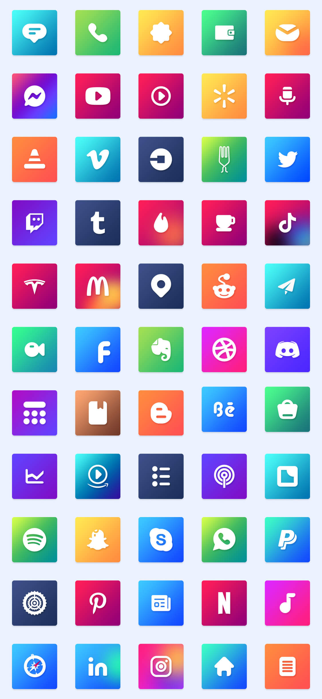 Candy iOS Icons Pack for iOS - Download Now